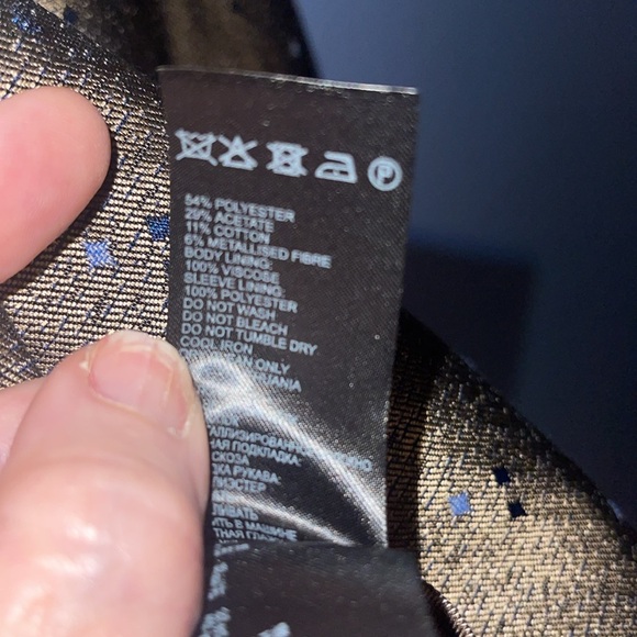 Reiss Zircon Metallic Jacquard Blazer - size 6 - NWT. R - Picture 7 of 7